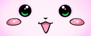 Bannière Kawaii Pink