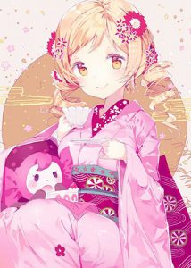 Puella Magi Tomoe Mami Yukata