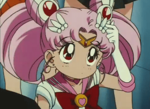 Sailor Chibi Moon animated