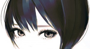 Manga man eyes