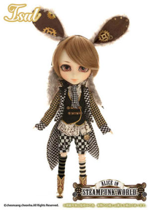 Isul White Rabbit in Steampunk World